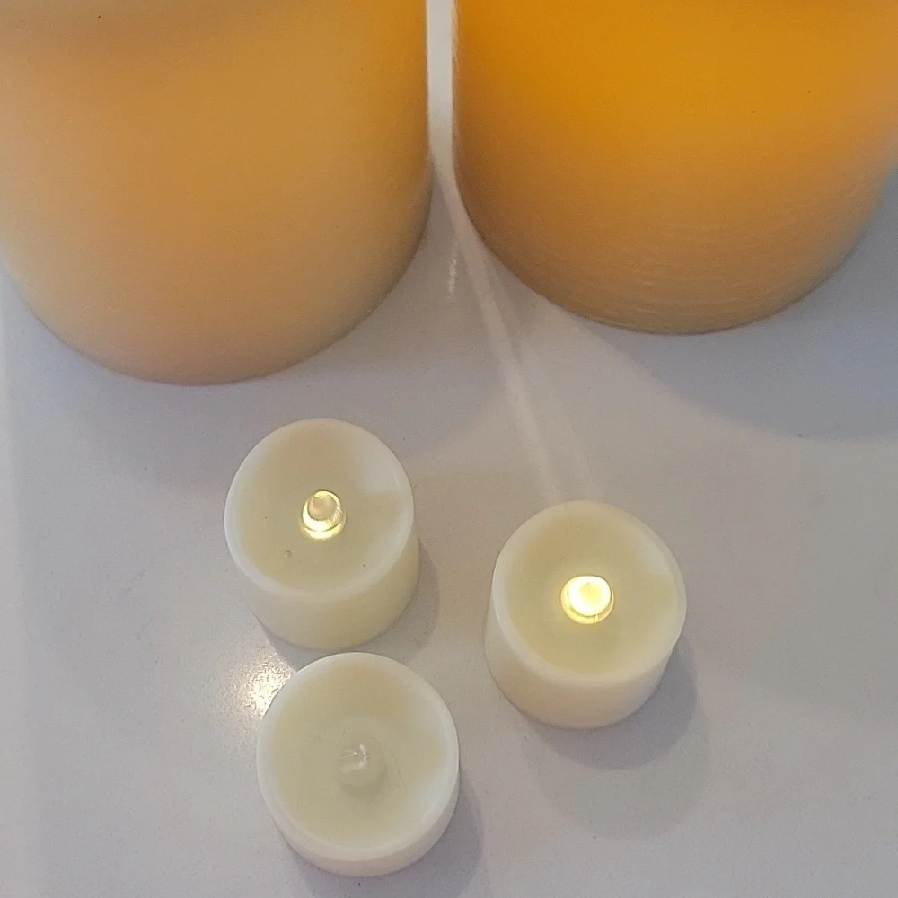 Elegant Cream Candle Set